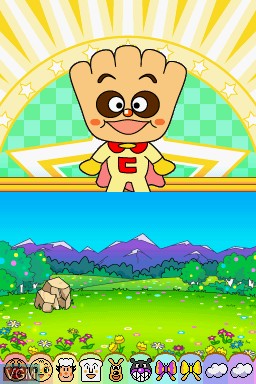 Image in-game du jeu Anpanman to Asobo - ABC Kyoushitsu sur Nintendo DS
