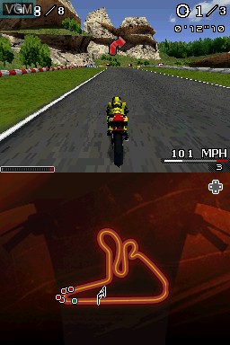 Image in-game du jeu Moto Racer DS sur Nintendo DS