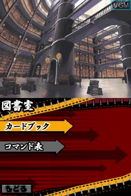 Image in-game du jeu Soul Eater - Medusa no Inbou sur Nintendo DS