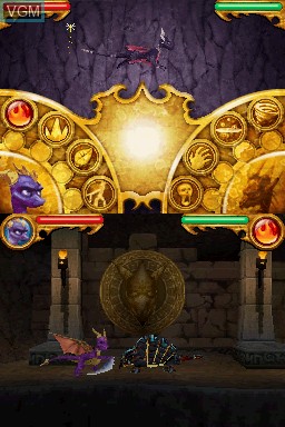 Image in-game du jeu Legend of Spyro, The - Dawn of the Dragon sur Nintendo DS