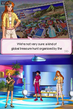 Image in-game du jeu Totally Spies! 4 - Around the World sur Nintendo DS