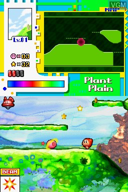 Image in-game du jeu Kirby - Power Paintbrush sur Nintendo DS