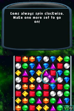 Image in-game du jeu Bejeweled Twist sur Nintendo DS