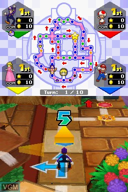 Image in-game du jeu Mario Party DS sur Nintendo DS