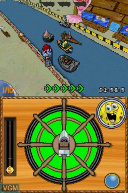 Image in-game du jeu SpongeBob's Boating Bash sur Nintendo DS