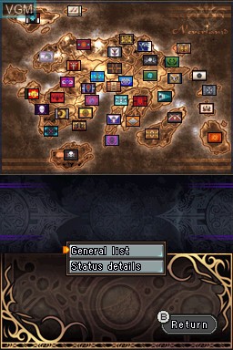 Image in-game du jeu Spectral Force Genesis sur Nintendo DS