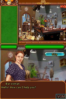 Image in-game du jeu Jewel Quest Mysteries - Curse of the Emerald Tear sur Nintendo DS