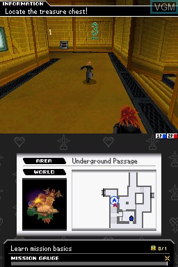 Image in-game du jeu Kingdom Hearts 358/2 Days sur Nintendo DS