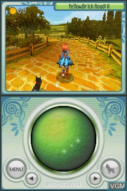 Image in-game du jeu Wizard of Oz, The - Beyond the Yellow Brick Road sur Nintendo DS