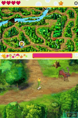 Image in-game du jeu BiBi Blocksberg - Das Gestohlene Hexbuch sur Nintendo DS