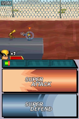 Image in-game du jeu Marvel Super Hero Squad sur Nintendo DS