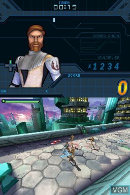Image in-game du jeu Star Wars The Clone Wars - Republic Heroes sur Nintendo DS