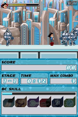 Image in-game du jeu Astro Boy - The Video Game sur Nintendo DS