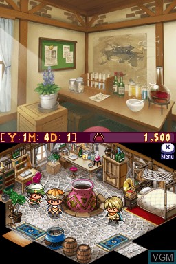 Image in-game du jeu Atelier Annie - Alchemists of Sera Island sur Nintendo DS
