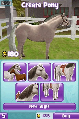 Image in-game du jeu Pony Friends 2 sur Nintendo DS