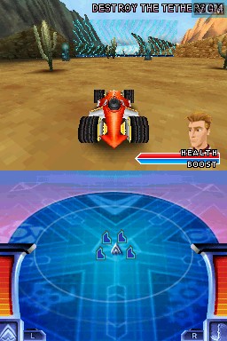 Image in-game du jeu Hot Wheels - Battle Force 5 sur Nintendo DS