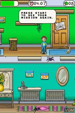 Image in-game du jeu Horrid Henry sur Nintendo DS