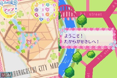 Image in-game du jeu Jewel Pet - Mahou no DS Kirapi Kariin sur Nintendo DS
