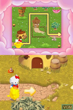 Image in-game du jeu Hello Kitty - Birthday Adventures sur Nintendo DS