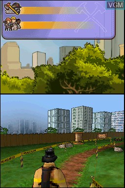 Image in-game du jeu My Hero - Firefighter sur Nintendo DS