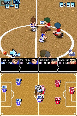 Image in-game du jeu River City - Soccer Hooligans sur Nintendo DS