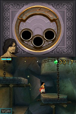 Image in-game du jeu Prince of Persia - The Forgotten Sands sur Nintendo DS