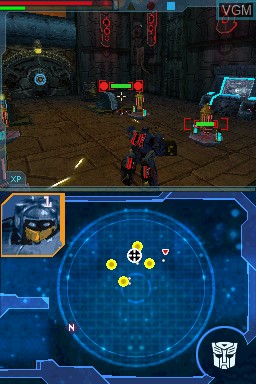 Image in-game du jeu Transformers - War for Cybertron - Decepticons sur Nintendo DS