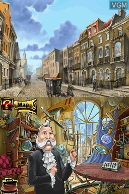 Image in-game du jeu Sherlock Holmes and the Mystery of Osborne House sur Nintendo DS