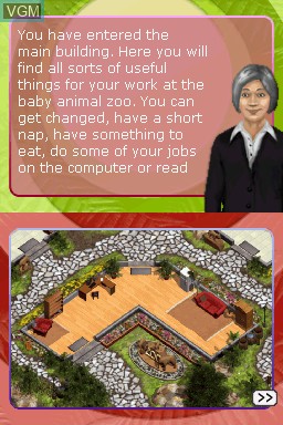 Image in-game du jeu Dreamer Series - Zoo Keeper sur Nintendo DS