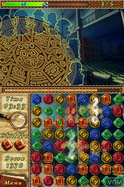 Image in-game du jeu Treasures of Montezuma, The sur Nintendo DS