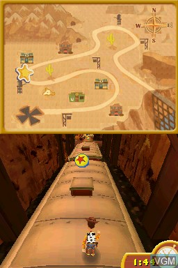 Image in-game du jeu Toy Story 3 sur Nintendo DS