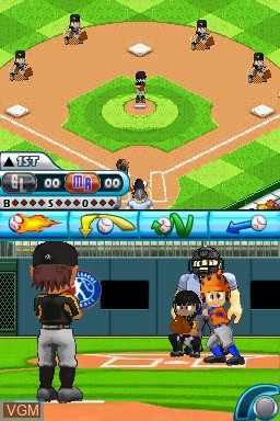 Image in-game du jeu Little League World Series Baseball - Double Play sur Nintendo DS