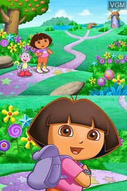 Image in-game du jeu Dora's Big Birthday Adventure sur Nintendo DS