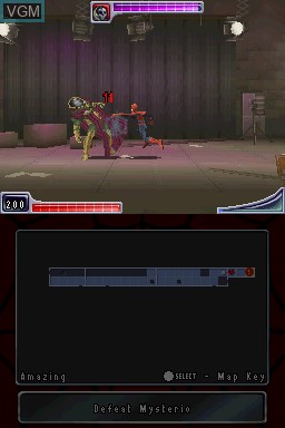 Image in-game du jeu Spider-Man - Shattered Dimensions sur Nintendo DS