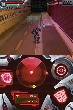 Image in-game du jeu Transformers - Autobots sur Nintendo DS