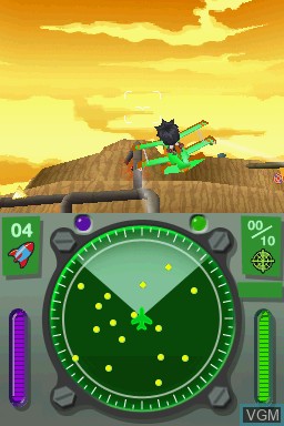 Image in-game du jeu MySims SkyHeroes sur Nintendo DS