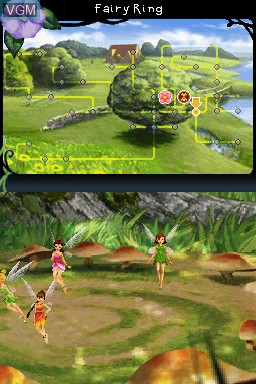 Image in-game du jeu Disney Fairies - Tinker Bell and the Great Fairy Rescue sur Nintendo DS