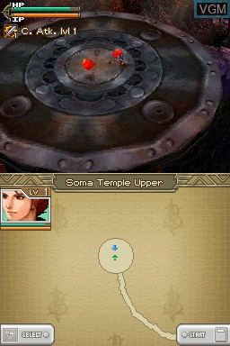 Image in-game du jeu Lufia - Curse of the Sinistrals sur Nintendo DS