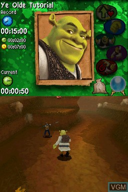 Image in-game du jeu Shrek Forever After sur Nintendo DS