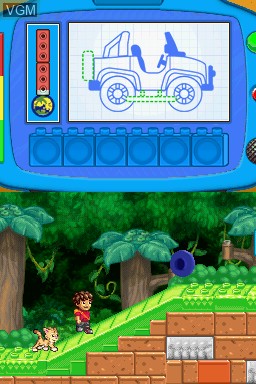 Image in-game du jeu Diego's Build and Rescue sur Nintendo DS