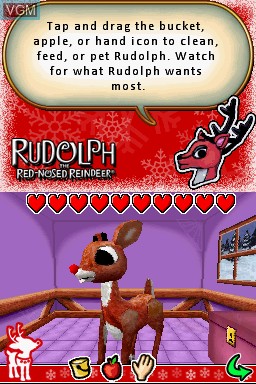 Image in-game du jeu Rudolph the Red-Nosed Reindeer sur Nintendo DS
