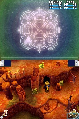Image in-game du jeu Golden Sun - Dark Dawn sur Nintendo DS