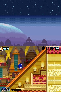 Image in-game du jeu Sonic Colors sur Nintendo DS