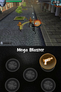 Image in-game du jeu Megamind - The Blue Defender sur Nintendo DS