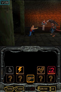 Image in-game du jeu Duke Nukem - Critical Mass sur Nintendo DS