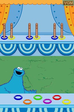 Image in-game du jeu Sesame Street - Cookie's Counting Carnival - The Videogame sur Nintendo DS