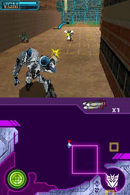Image in-game du jeu Transformers - Dark of the Moon - Decepticons sur Nintendo DS