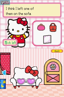 Image in-game du jeu Loving Life with Hello Kitty & Friends sur Nintendo DS