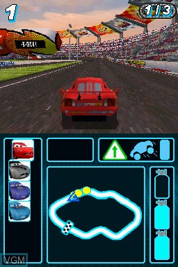 Image in-game du jeu Cars 2 sur Nintendo DS