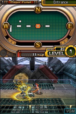 Image in-game du jeu Solatorobo - Red the Hunter sur Nintendo DS